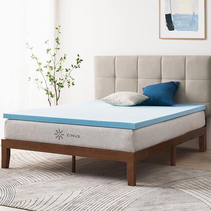 Sleep Master 2" Gel Memory Foam Topper - Queen