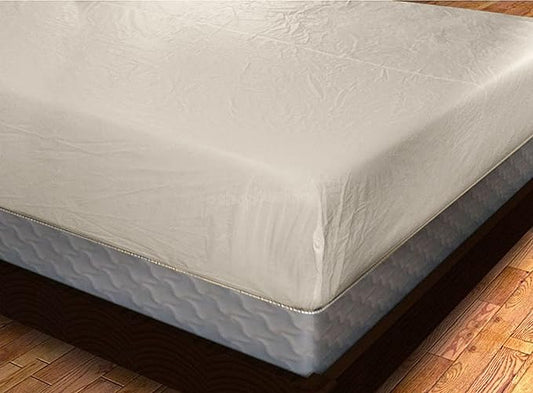 Mattress Protector King, Deluxe Vinyl Zippered Mattress Cover Encasement, Extra Heavy, Waterproof Bed Protector - King Size 80" x 78"