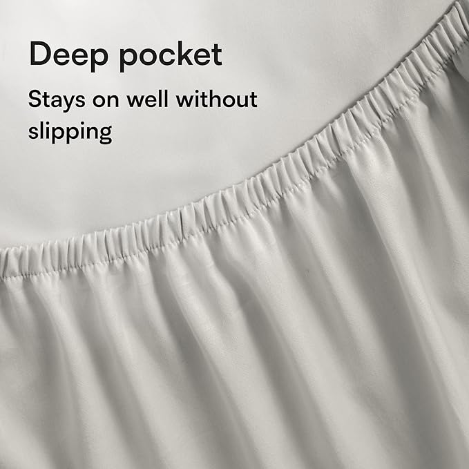 Niagara Waterproof Mattress Protector King 78x80 Cover Deep Pocket Breathable Noiseless 8-20Inches Bed Smooth Jersey Mattress Pad Cover Fully Ultra Thin Polyester