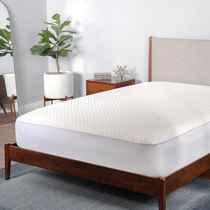 Bedgear Ver-Tex Cooling Twin XL Mattress Protector for College Dorm Room - Waterproof and Instant Cooling Mattress Cover for Bed - Deep Pockets and Adjustable Base Friendly - Hypoallergenic