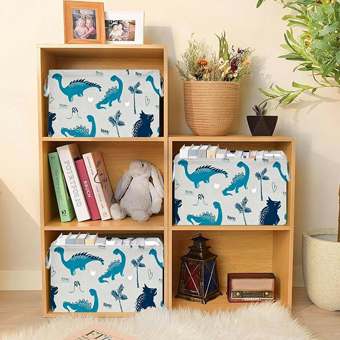 Baby Waterproof Storage Basket Toys Organizer Nursery Bins for Women Kids Hamper for Organizing Home/Dorm/Kitchen/Pet/Office/Closet/Shelf/Room Decor - Image 5