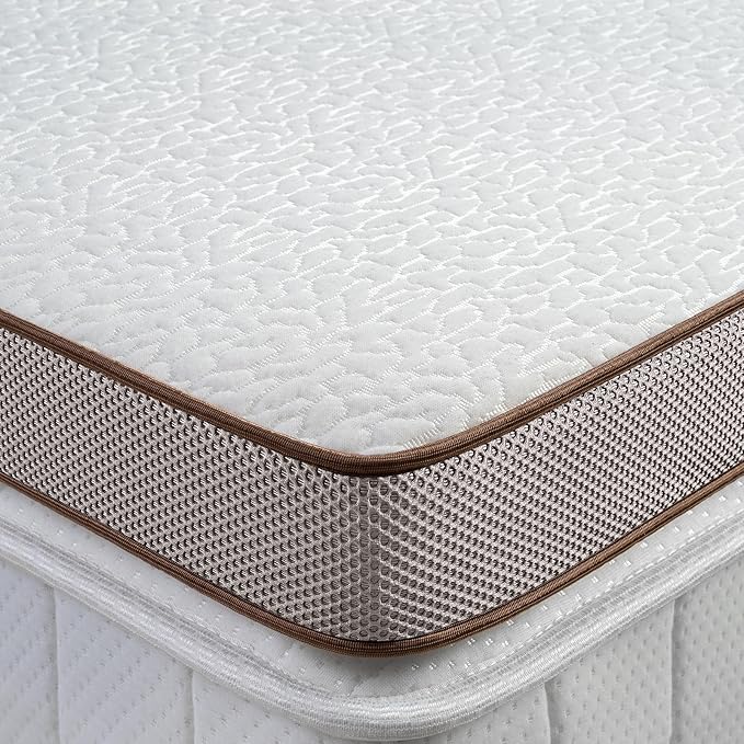 BedStory 4 Inch Memory Foam Mattress Topper King Size - Gel Infused Foam Bed Toppers Pressure Relief & Deep Sleep, Plush Washable Cover, CertiPUR-US Certified