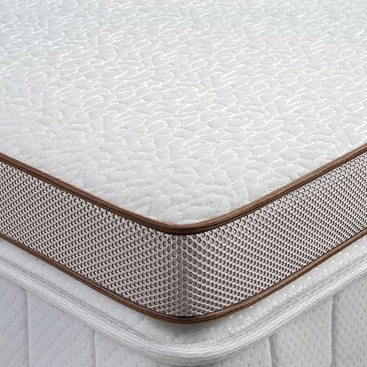 BedStory 4 Inch Mattress Topper Twin XL for College Dorm - Gel Memory Foam Bed Toppers with Breathable Removable Cover, CertiPUR-US Certified Comfort