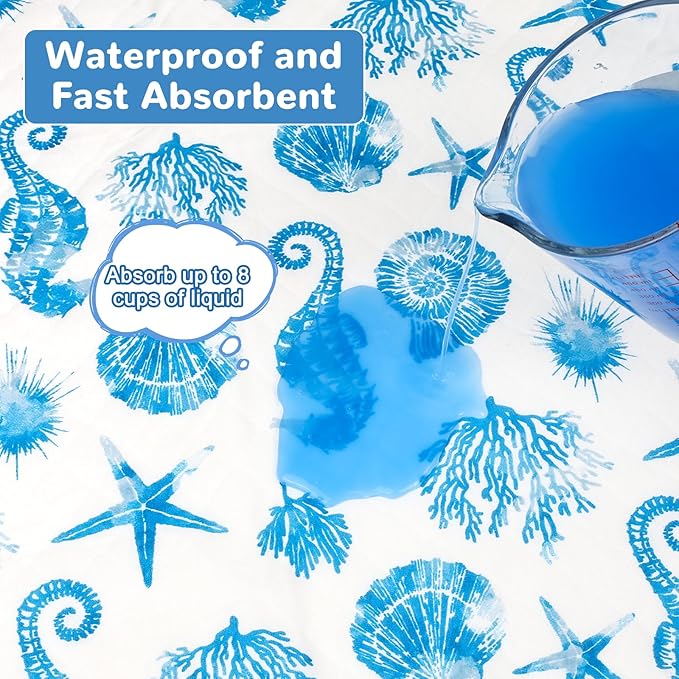 MooMoo Baby Waterproof Potty Training Pad Reusable Underpads Nighttime Mattress Protector Sheet Leakproof Pee Pad for Bedwetting