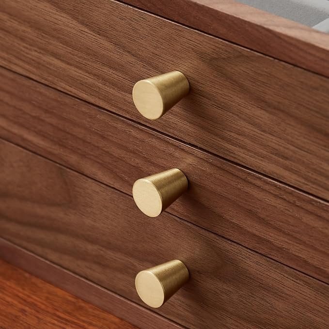Black Walnut Jewelry Organizers and Storage,3 Layer Wooden Jewelry Boxes for Women,for Necklaces Ring Earring (3 Layer) - Image 7