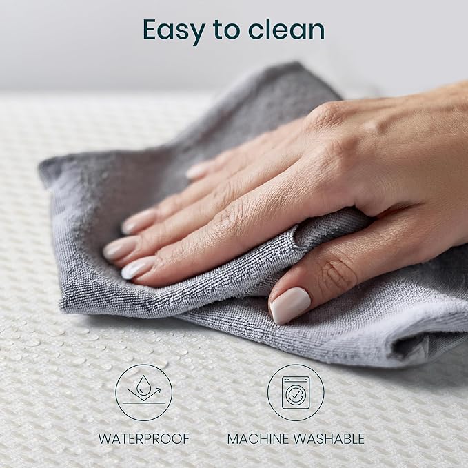 Tutti Bambini 100% Waterproof Bassinet Mattress Protector - Premium Ultra Breathable Bassinet Mattress Pad Cover, Machine Washable, Compatible with CoZee® Bassinets (31.8 x 20 in)