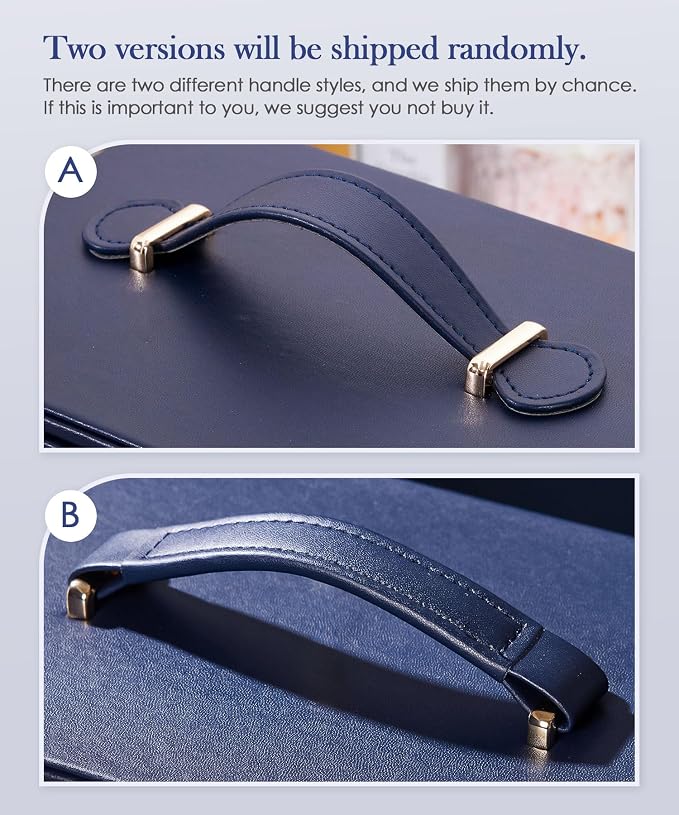 Homde Mothers Day Gifts Jewelry Box for Women Large: Rotating Organizer for Ring Earring Necklace Bracelet - 7 Drawers Storage for Dresser (Dark Blue) - Image 9