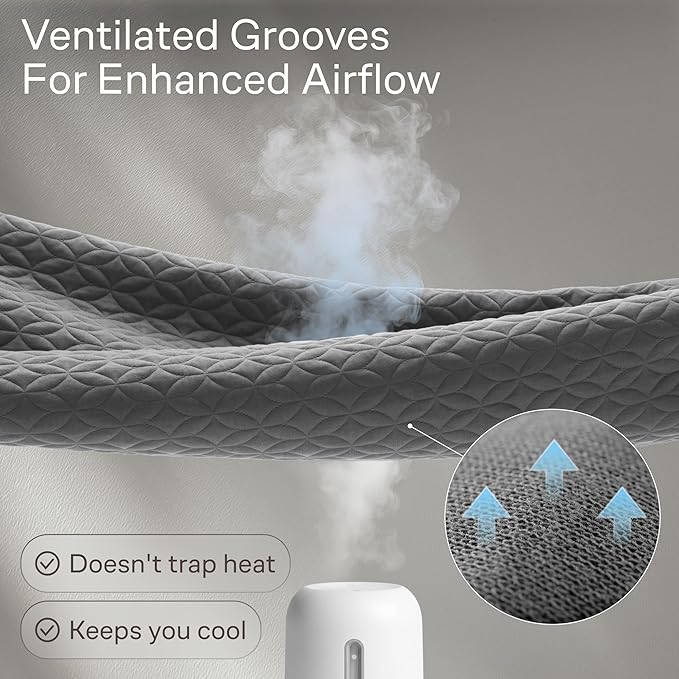 100% Waterproof Queen Mattress Protector - 360 Protection Against Spills, Stains & Accidents for Parents & Pet Owners - Noiseless & Cooling Viscose Made from Bamboo (Gray)