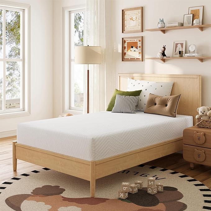 MLILY Full Mattress in a Box, 8 inch Mattresses for Platform Bed Double Size Daybed Bunk, Memory Foam Medium Firm