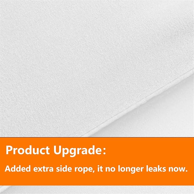 TAIMIT White King Size Comforter Set - 7 Pieces, Bed in a Bag Bedding Sets with All Season Soft Quilted Warm Fluffy Reversible Comforter,Flat Sheet,Fitted Sheet,2 Pillow Shams,2 Pillowcases