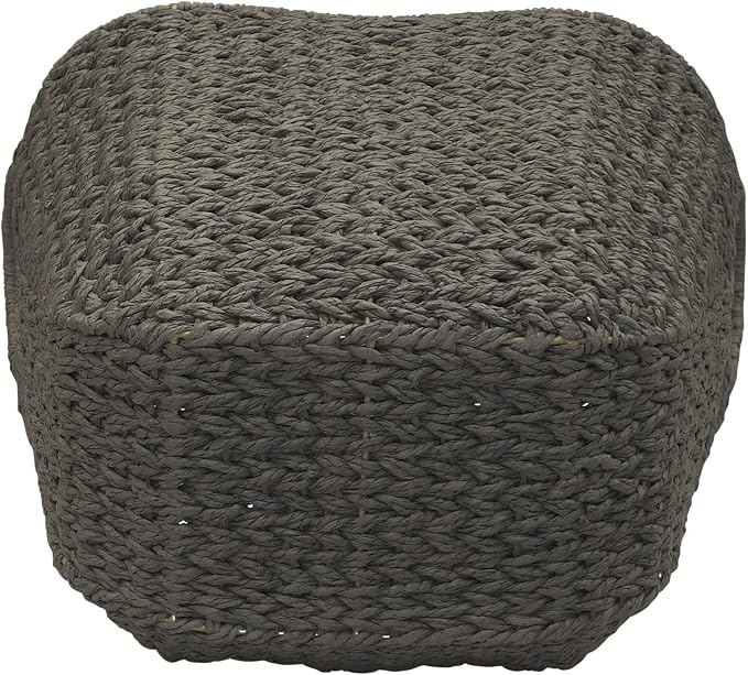 Household Essentials Paper Rope Basket with Handles, Natural Woven Woven Storage Basket, Great for Decoration or Organization - Image 6