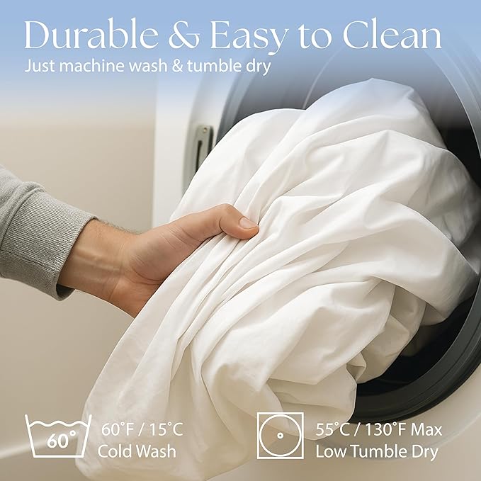 Snuze Soft Terry Mattress Protector – Twin Size, Waterproof Cover – Soft, Breathable, Machine Washable, Fits Up to 20” Deep Mattress
