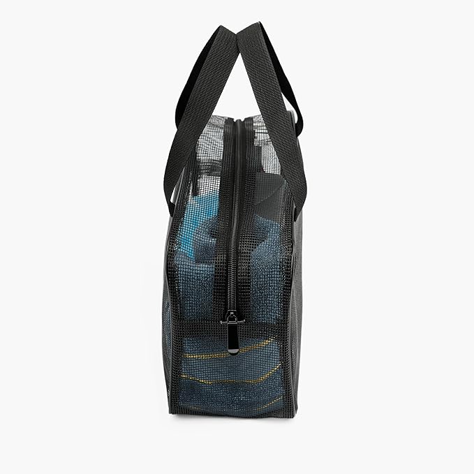REDSINDA Mesh Shower Caddy Bag for Bathroom Gym Camping Portable Travel Mesh Toiletry Bag for Women Men - Image 5