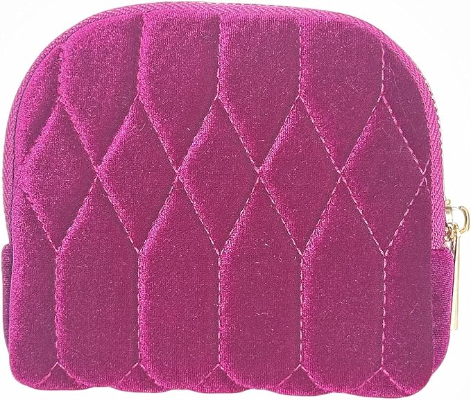 Small Travel Jewelry Case - Jewelry Travel Organizer Bag with for Bracelets, Necklaces, Bangles, Jewelry Organizer Storage Bag Gift for Women Girls,5.1x4.72x1.18 IN- RJB001-Purple - Image 3
