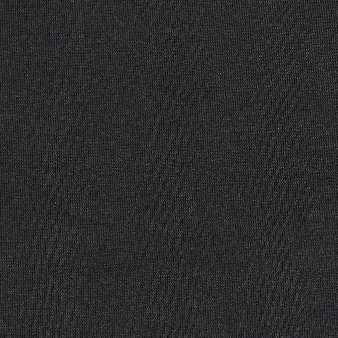 Amazon Basics 4 Piece Breathable Cotton Jersey Bed Sheet Set, Stretchy Flat and Fitted Sheets with Pillowcase, Queen, Black, Solid