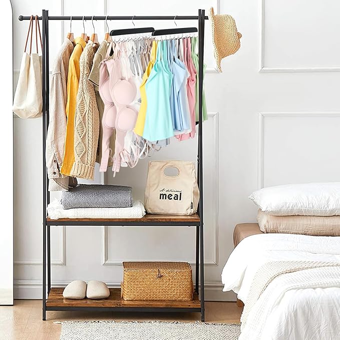 2 Pack Bra Hanger, Capacity Foldable Tank Top Hanger with 40 Hooks, Bra Hangers for Closet Organizer, Premium Wooden Space Saving Hangers Closet Organizers and Storage for Dorm & Apartment - Image 6