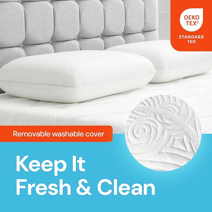 Dormeo The Essentials Mattress Topper, Full, 2-Inch with Octacell Technology, Plush Comfort, Breathable, Cooling Foam Mattress