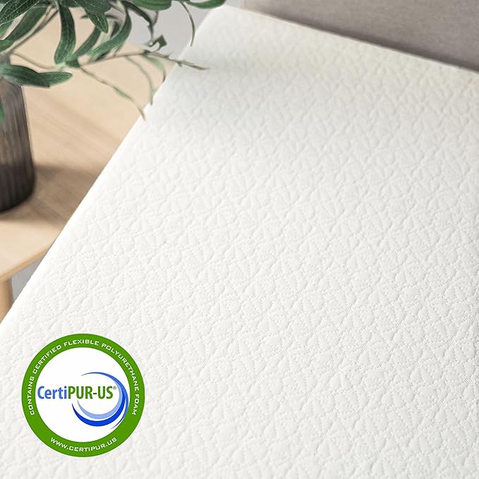 Best Price Mattress 8 Inch Queen Mattress Bed-In-A-Box, Green Tea Memory Foam
