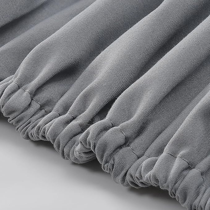 Modern Threads Soft Microfiber Solid Sheets - Luxurious Microfiber Bed Sheets - Includes Flat Sheet, Fitted Sheet with Deep Pockets, & Pillowcases Stone King