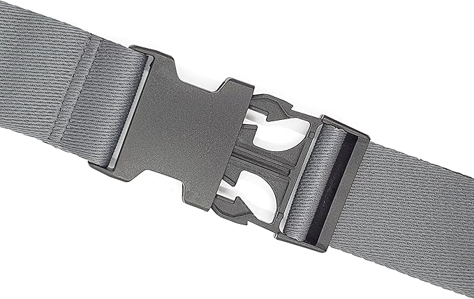 ONE K 2PCS Topper/Memory Foam Mattress Packing Straps for Moving or Storage (100" x 2", Dark Grey)