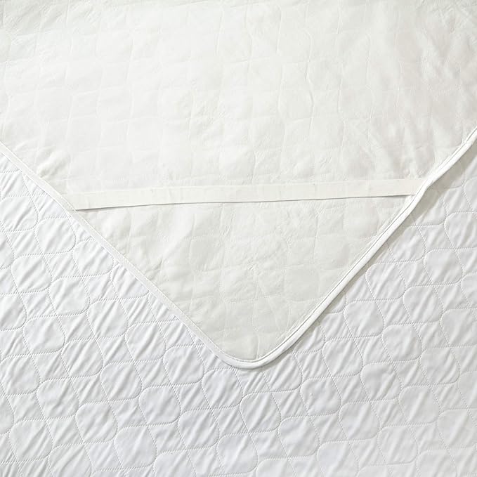 Full Size Mattress Protector Cover Waterproof Quilted Fitted Soft Cotton Mattress Cover Pad Washable Mattress Bed Protector with Elastic Band