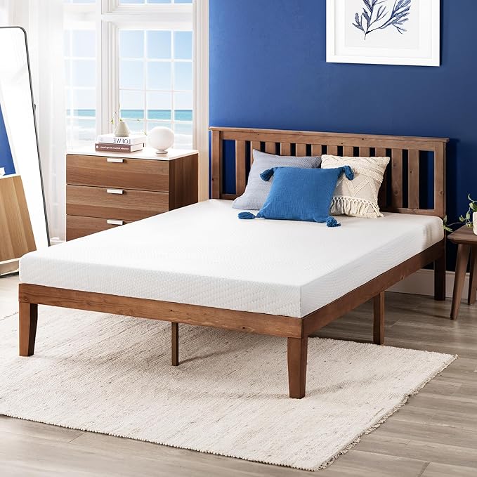 Best Price Mattress 5-Inch Full Gel Memory Foam Mattress, Medium Firm, Cooling Bed-in-a-Box for Kids & Adults