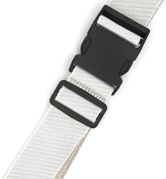 ONE K 2PCS Topper/Memory Foam Mattress Packing Straps for Moving or Storage (100" x 2", Ivory)