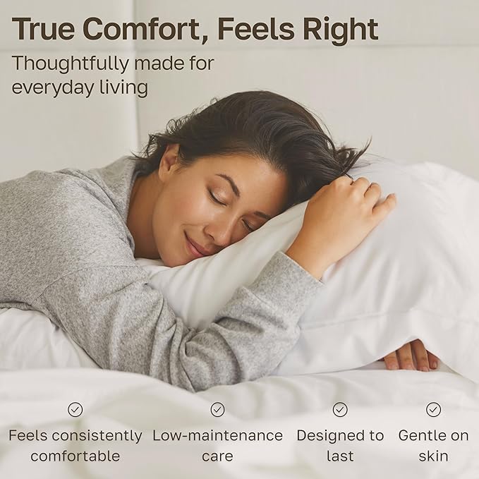California Design Den King Size Sheet Set - 100% Cotton, Luxury 600 Thread Count Deep Pocket King Sheets, Durable Bedding with Sateen Weave - Pastel Blue