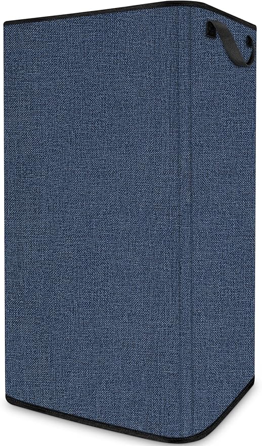 SNIGJAT Large Laundry Hamper, Tall Laundry Hamper with Sturdy Handles, Hampers for Laundry, Rectangular Dirty Clothes Hamper for Bedroom, Extra Large Laundry Basket for Clothes Toys, 80 L by SNIGJAT