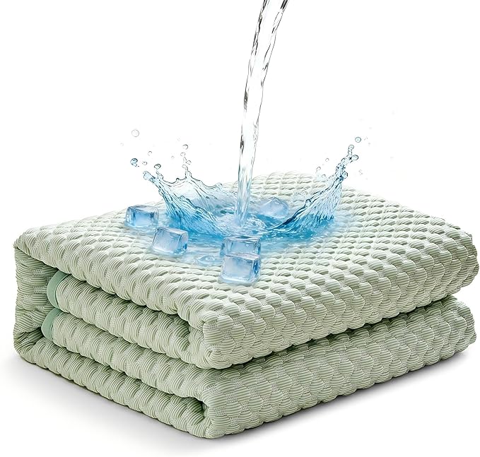 Tokokimo Premium Cooling 100% Waterproof Mattress Protector Full Size, Breathable Washable 3D Air Fabric, Soft Noiseless Deep Pocket 8''-16'', Ideal for Hot Sleepers
