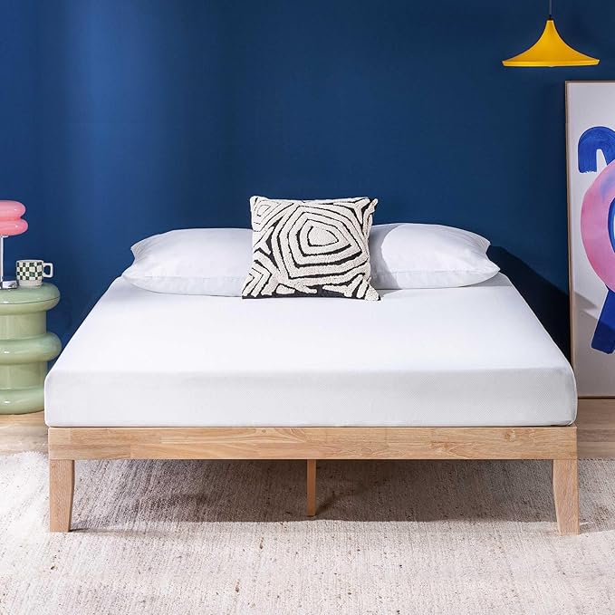 Best Price Mattress 8 Inch Memory Foam Mattress, Medium Firm, Cooling Gel Infused, Certified Safe Foams & Fabric, Mattress in a Box, Queen