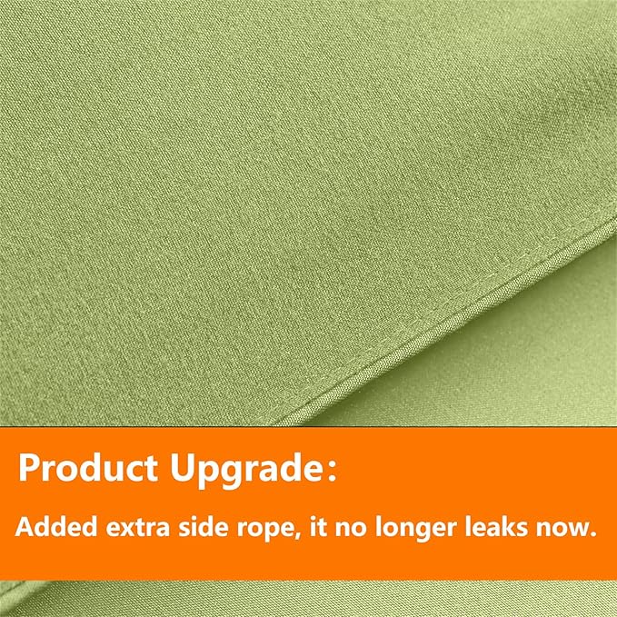 TAIMIT Sage Green Twin Size Comforter Set - 5 Pieces, Bed in a Bag Bedding Sets with All Season Soft Quilted Warm Fluffy Reversible Comforter,Flat Sheet,Fitted Sheet,1 Pillow Shams,1 Pillowcases
