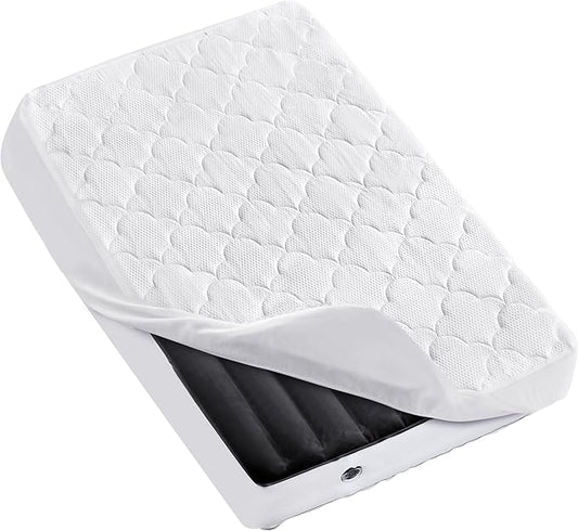 Toddler Travel Kids Air Mattress Protector Waterproof, Compatible with SlumberTot Toddler Blow Up Mattress Inflatable Kids Travel Bed