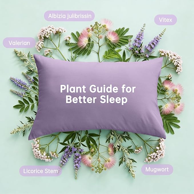 MUXHOMO Grayish Purple Bed in a Bag Queen 7 Pieces, Queen Comforter Set Reversible Botanical Flowers Design, Ultra Soft & Breathable Bedding Sets with Comforter, Sheets, Pillowcases & Shams
