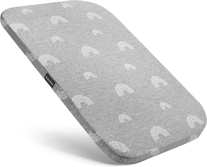 Baby Bassinet Mattress Topper, Waterproof Replacement Pad with Removable & Washable Mattress Covers (for Baby Delight)