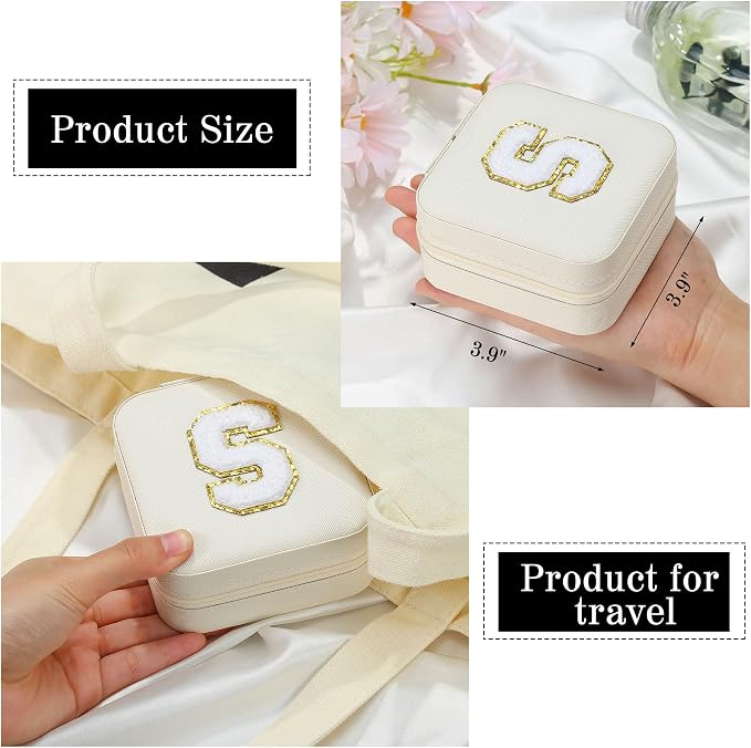 Parima Trendy C Jewelry Case - Teen Travel Accessories, Jewelry Box for Girls' Birthday Gifts - Image 5