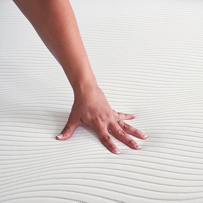 Sealy Complete Protection Waterproof Stain Protection Soft Comfort Top PerfectGrip Stretch Sidewalls Machine Washable Fitted Mattress Protector, Twin Size, White