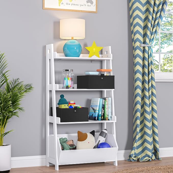 RiverRidge Kids 2pc 10.5in. W x 5in. H Folding Storage Bin Set - Black - Image 8
