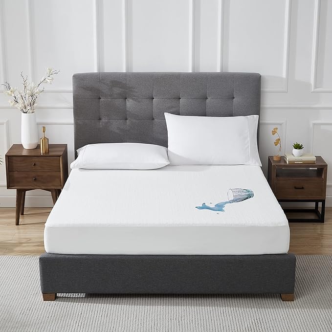 Stearns & Foster® Waterproof & Cooling Mattress Protector (Queen)