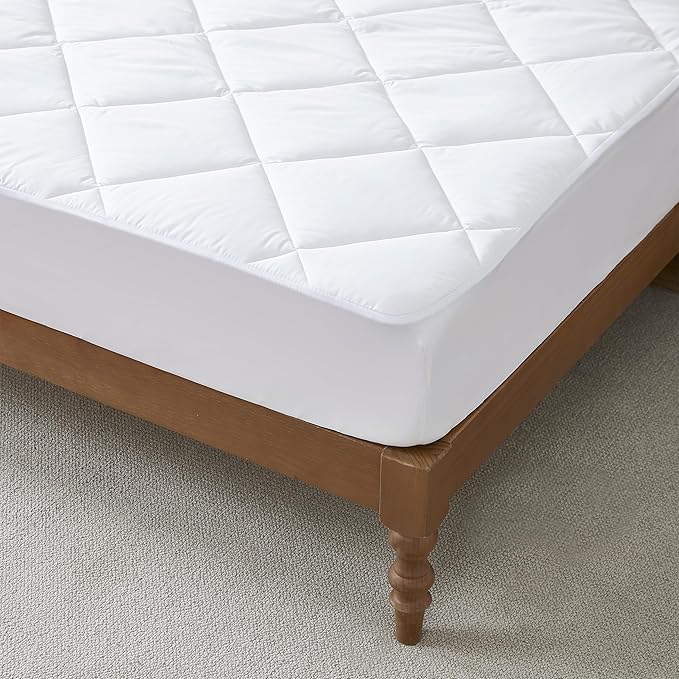 Plush Primaloft® Signature Luxury Down Alternative 400 Thread Count Mattress Pad by Stearns & Foster® (Hypoallergenic) (King)