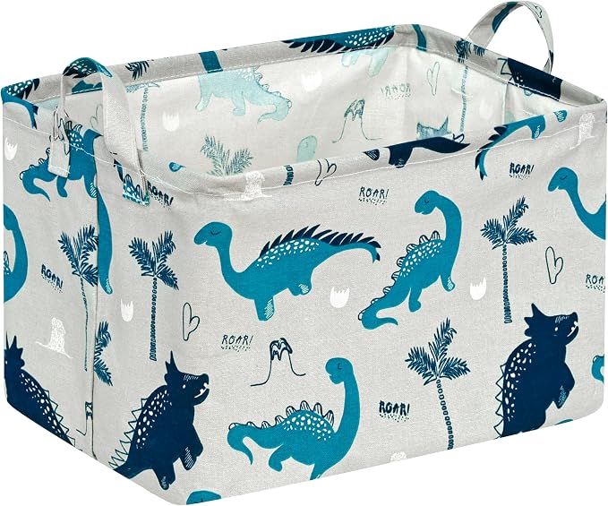 Baby Waterproof Storage Basket Toys Organizer Nursery Bins for Women Kids Hamper for Organizing Home/Dorm/Kitchen/Pet/Office/Closet/Shelf/Room Decor by Unknown