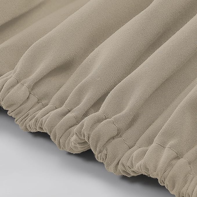 Modern Threads Soft Microfiber Solid Sheets - Luxurious Microfiber Bed Sheets - Includes Flat Sheet, Fitted Sheet with Deep Pockets, & Pillowcases Taupe Twin