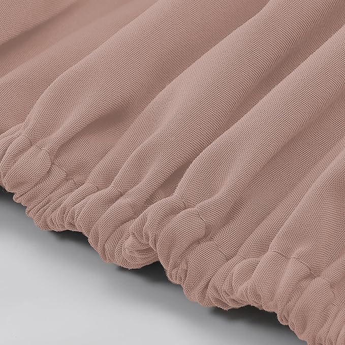 Modern Threads Soft Microfiber Solid Sheets - Luxurious Microfiber Bed Sheets - Includes Flat Sheet, Fitted Sheet with Deep Pockets, & Pillowcases Rose California King