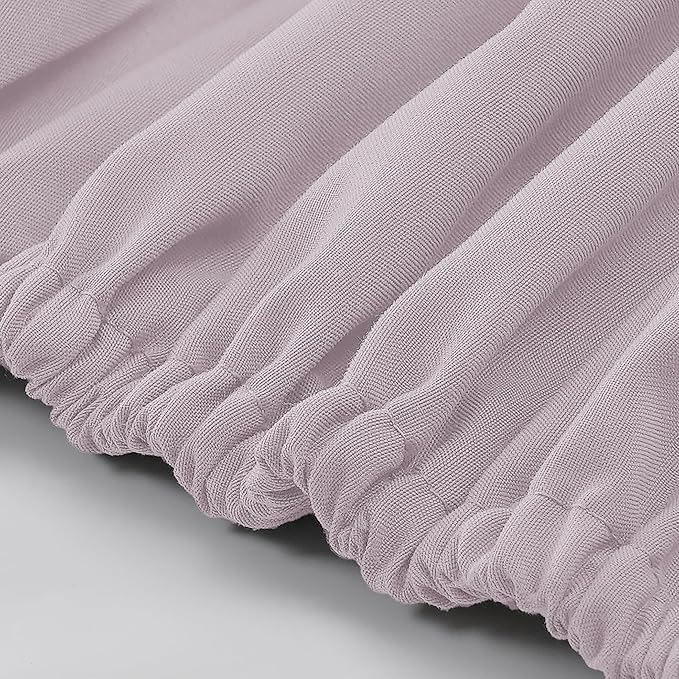 Modern Threads Soft Microfiber Solid Sheets - Luxurious Microfiber Bed Sheets - Includes Flat Sheet, Fitted Sheet with Deep Pockets, & Pillowcases Dusty Mauve Queen