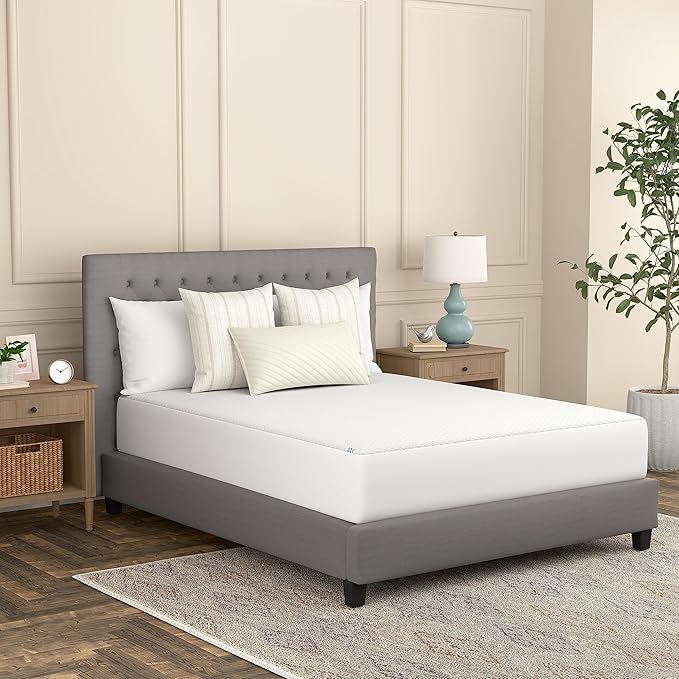 Sealy Spot and Stain Protection and Release Waterproof Fitted Mattress Protector Twin Size Comfort Soft Knit Top Sidewalls Stretch Fits Mattresses 15 Deep Machine Washable Mattress Cover (White)