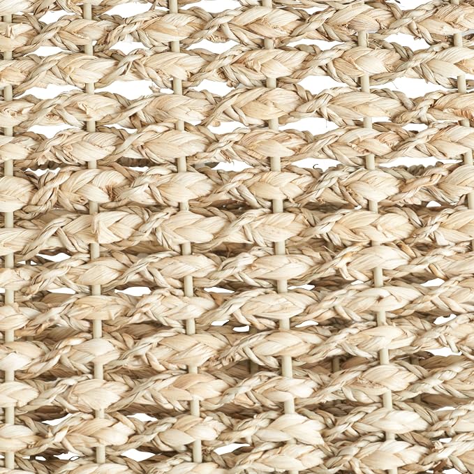Household Essentials Wicker Stair Basket, Wicker Step Organizer with Handles, Use to Collect and Transport Items from Floor to Floor - Image 3