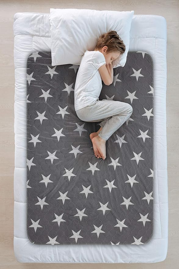 Neuma Design Bed Pads for Incontinence - 52” x 34” Large Reusable Washable Waterproof Mattress Protector - Pee Pad for Adults, Seniors, Kids, Hospitals, Pets - Durable Underpads (2 Pack)
