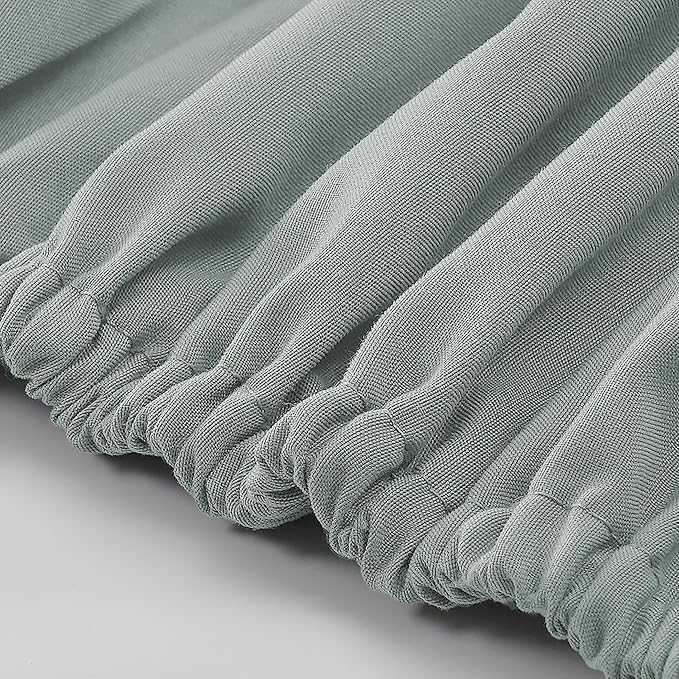 Modern Threads Soft Microfiber Solid Sheets - Luxurious Microfiber Bed Sheets - Includes Flat Sheet, Fitted Sheet with Deep Pockets, & Pillowcases Smoke Twin