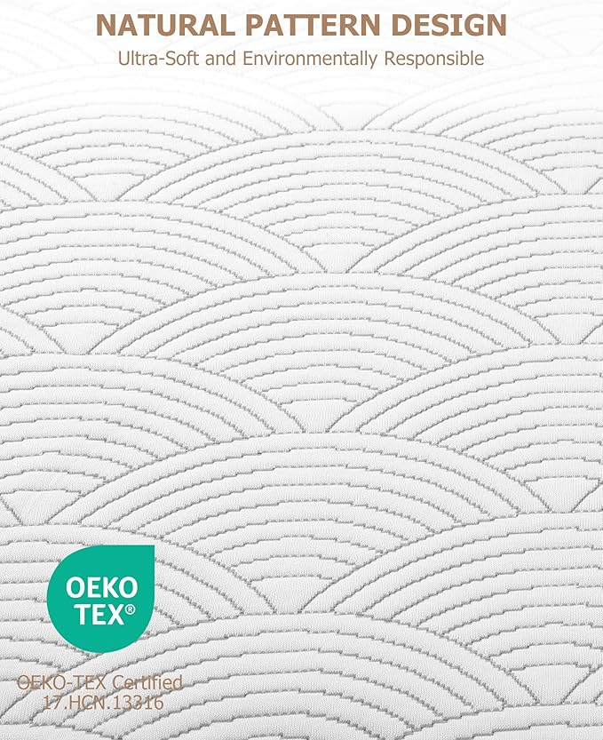 Zenzy 2" Full Waterproof Mattress Topper Cover, 100% Waterproof, Oeko-TEX Certified, Zippered Topper Protector with Adjustable Straps, Ultra-Soft and Washable (Cover Only)