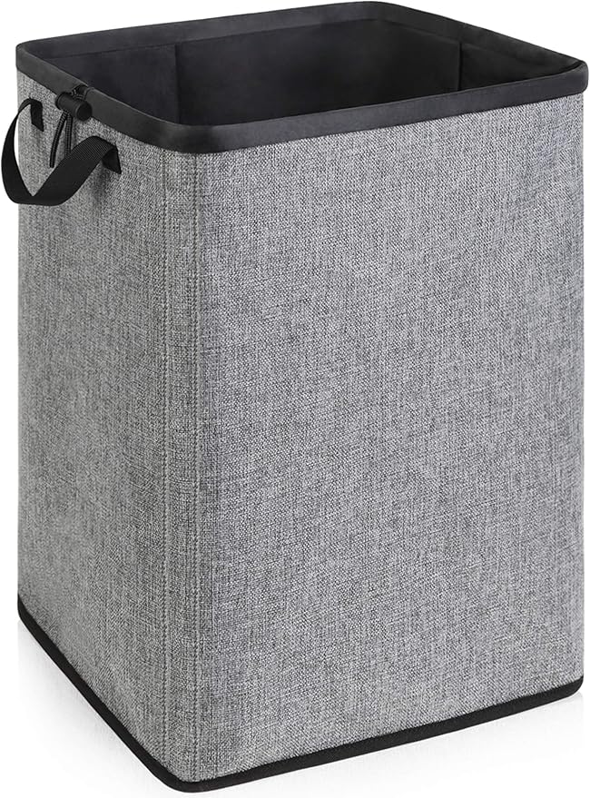 SNIGJAT Clothes Laundry Hamper for Bedroom, Lightweight Dirty Clothes College Hamper Collapsible for Small Space, Sturdy Laundry Basket with Handles for Bathroom Closet, 70 L by SNIGJAT